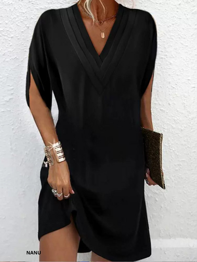 NANUSTYLE ™️ | ELEGANTE JURK MET V-HALS