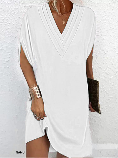 NANUSTYLE ™️ | ELEGANTE JURK MET V-HALS