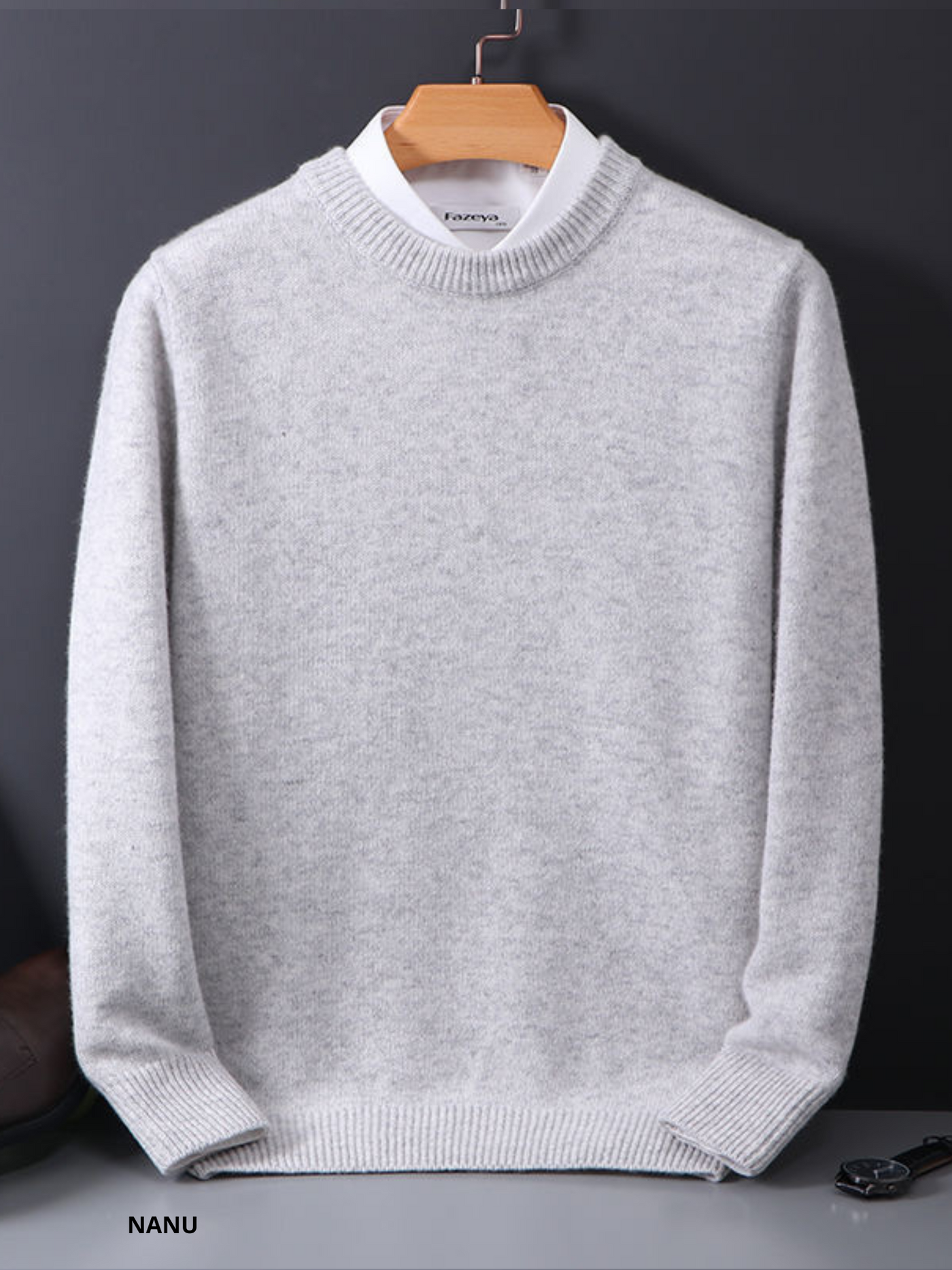 NANUSTYLE ™️ | CASHMERE RONDE HALS TRUI