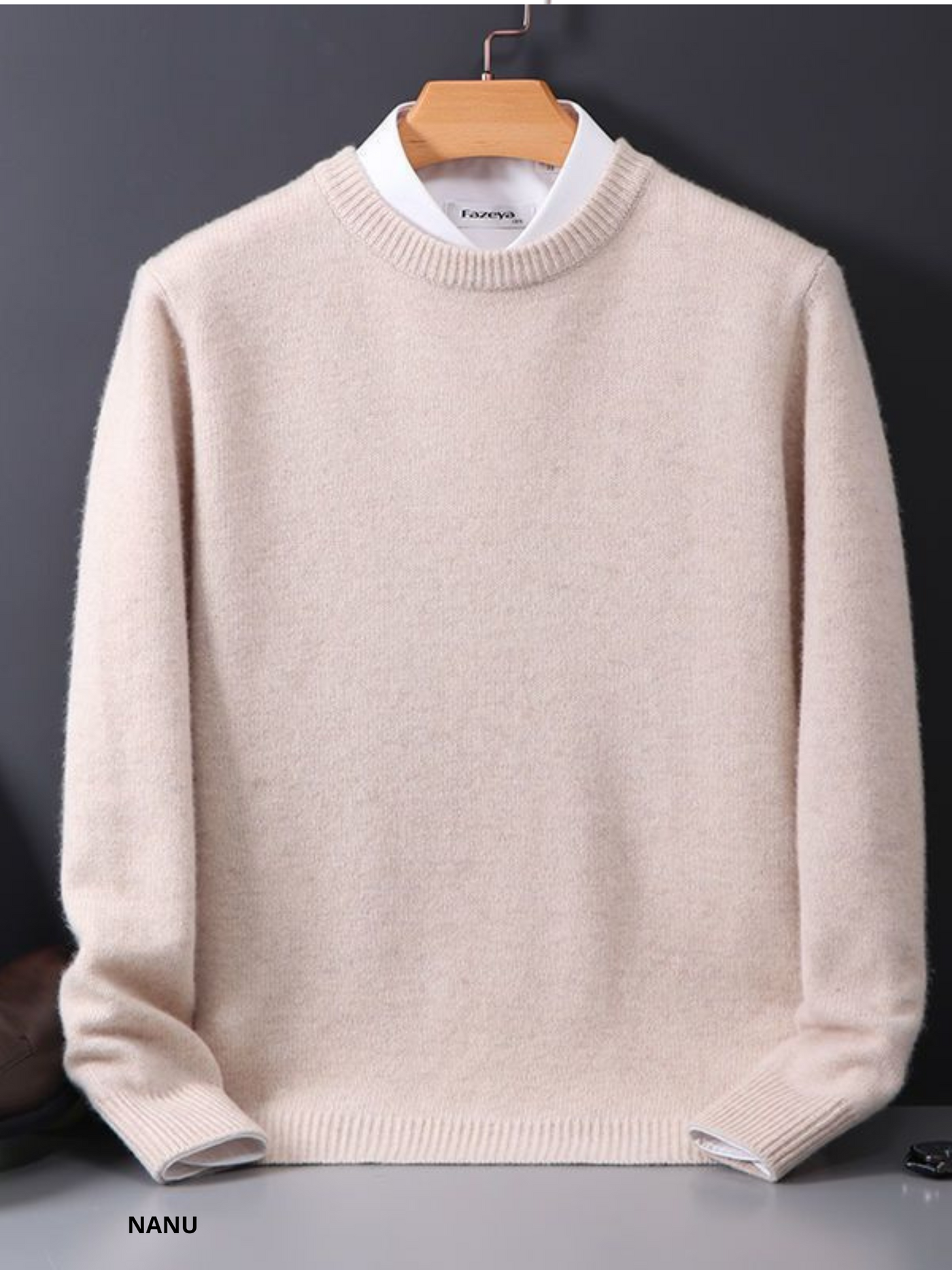 NANUSTYLE ™️ | CASHMERE RONDE HALS TRUI