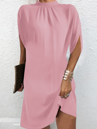 NANUSTYLE ™️ | SPLIT SLEEVE MIDI DRESS
